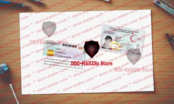 Turkey ID Card – V2 – PSD Template
